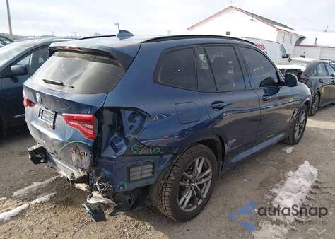 2019 BMW X3 M40I z USA, uszkodzony, nr VIN 5UXTS3C57K0Z03876
